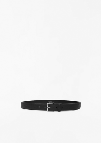 Classic Leather Belt — Black ANS