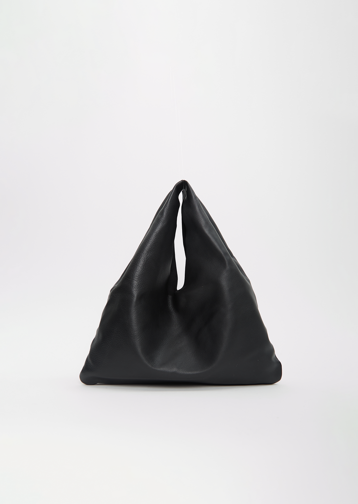 Leather Bindle, Small — Black