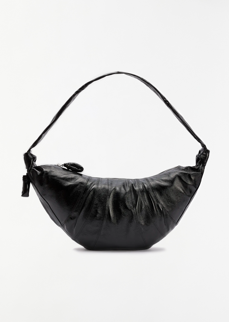 Croissant Coated Cotton Bag, Large