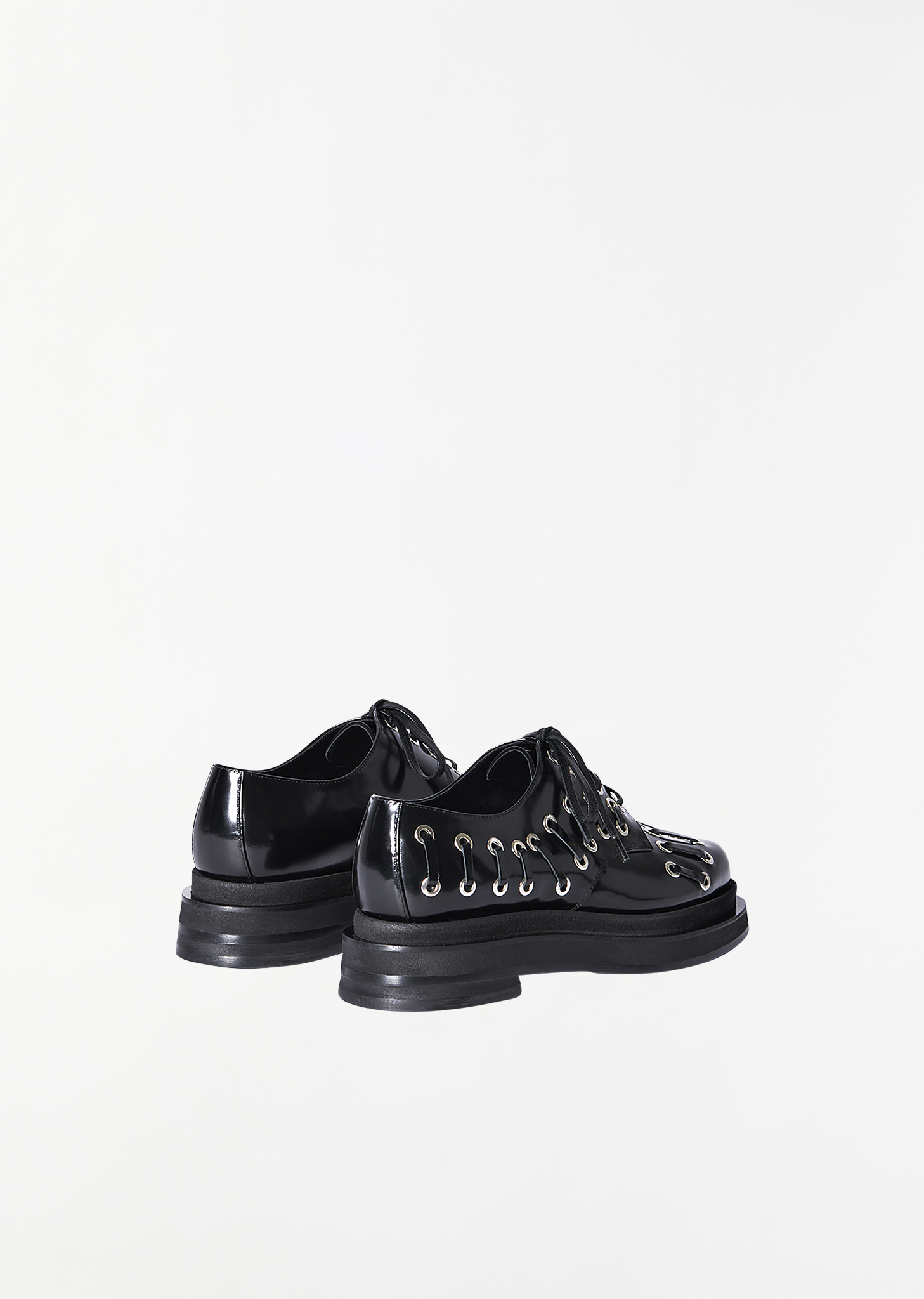 Heart Toe Platform Lace Up Gommet Brogue – La Garçonne Heart Toe Platform Lace Up Gommet Brogue – La Garçonne