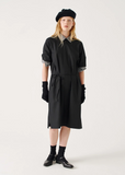 Cashmere Long Cuff Glove — Black