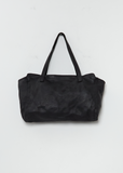 Handle Leather Bag — Black