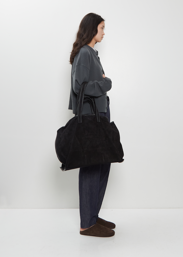 Suede Leather Tote