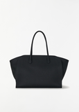 Marlo 14 Grained Leather Bag — Black