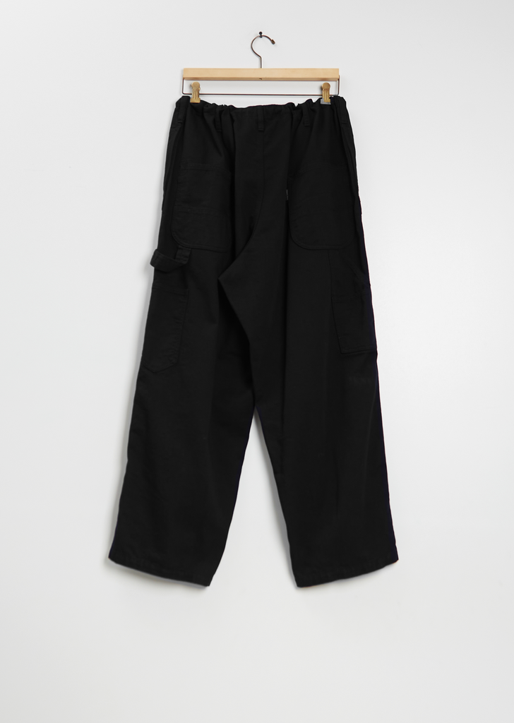 3ST Painter Cotton Pants — Black