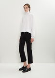 Stretch Cotton Geo Louis Pant — Black