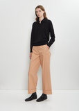 Pakora Bis Washed Cotton Pants — Peach