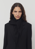 Leomine Cashmere Scarf — Black