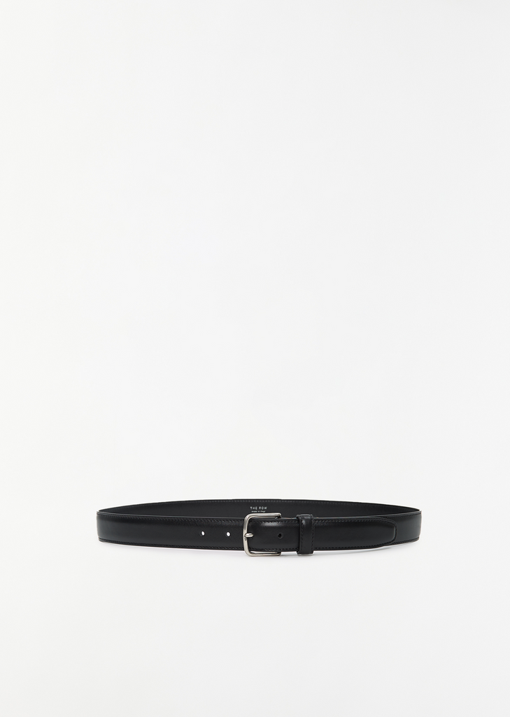Classic Leather Belt — Black