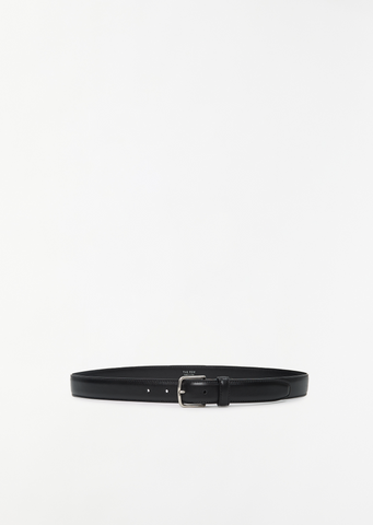 Classic Leather Belt — Black