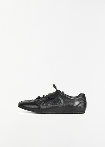Blaise Metallic Leather Sneaker