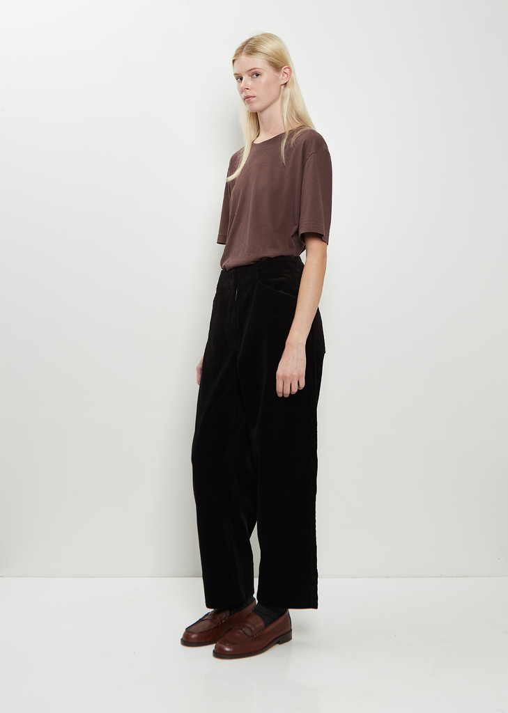Field Cotton Trouser — Black