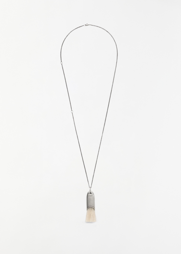 Personal Brush Necklace — Blond