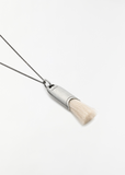 Personal Brush Necklace — Blond