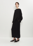 Lory Twill Boat Neck Boxy Top