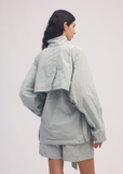 Crumpled Technical Cotton U Blouson