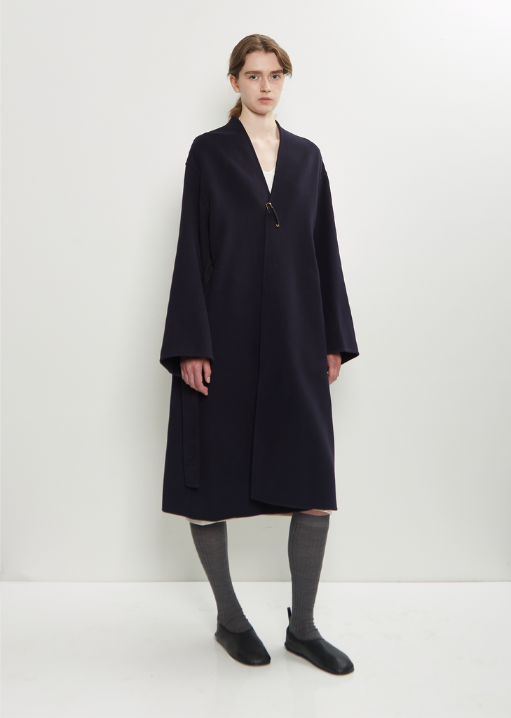 Wool Wrap Coat
