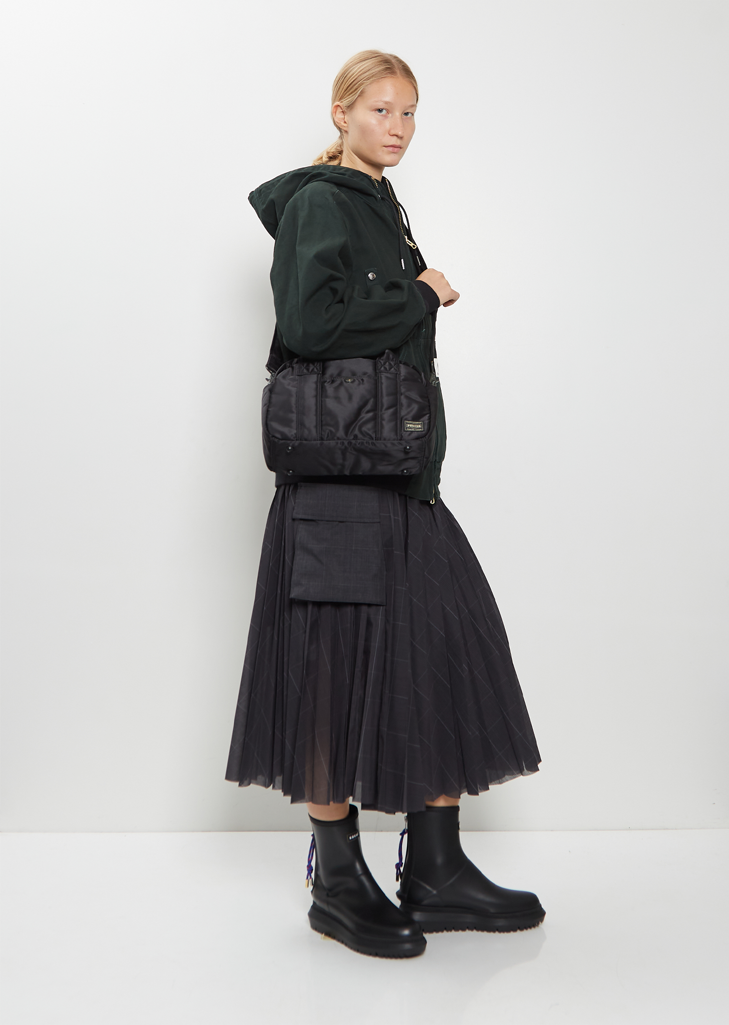 Tanker Technical Boston Bag — Black – La Garçonne Tanker Technical Boston Bag — Black – La Garçonne