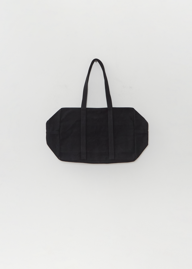 Boston Washed Canvas Bag — Black