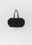 Boston Washed Canvas Bag — Black