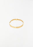Tile Gold Bracelet, Medium
