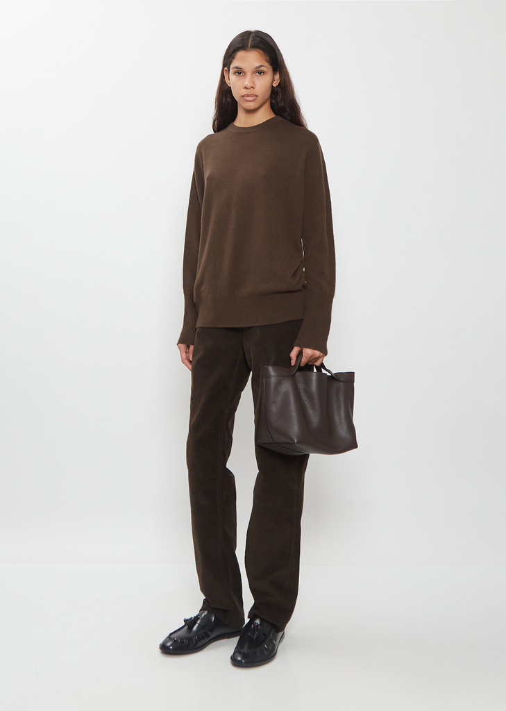 Kit Tote, Small — Dark Brown