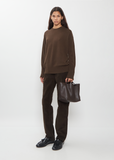 Kit Tote, Small — Dark Brown