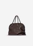 Agnes 15 Grained Leather Bowling Bag