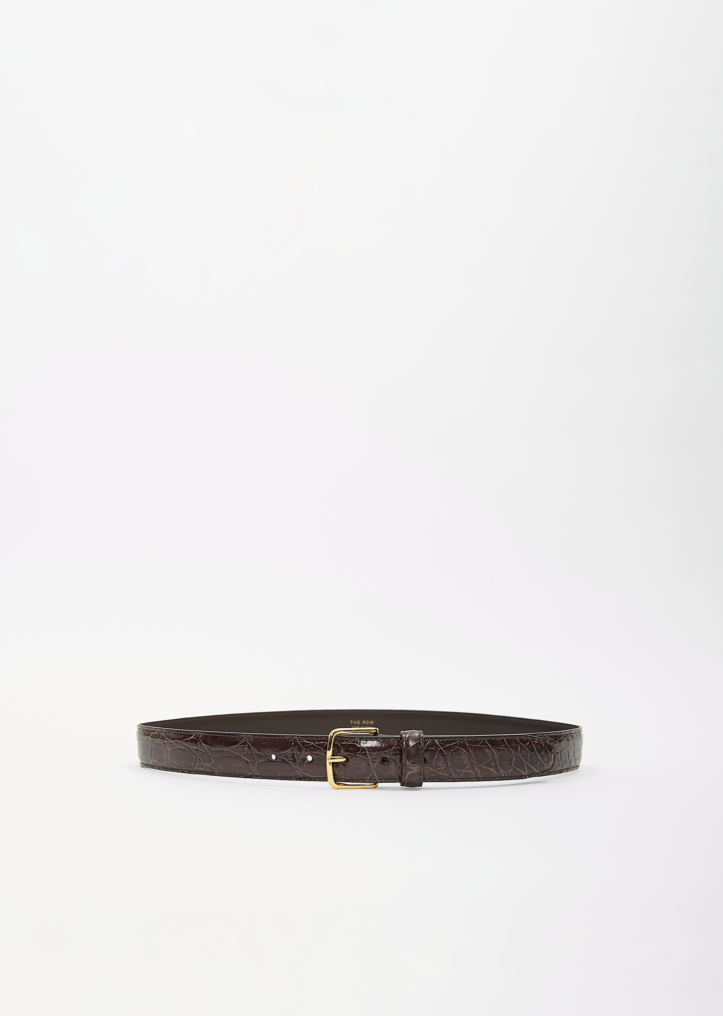 COMME des GARCONS HOMME PLUS Leather Belt Brown 79 | PLAYFUL
