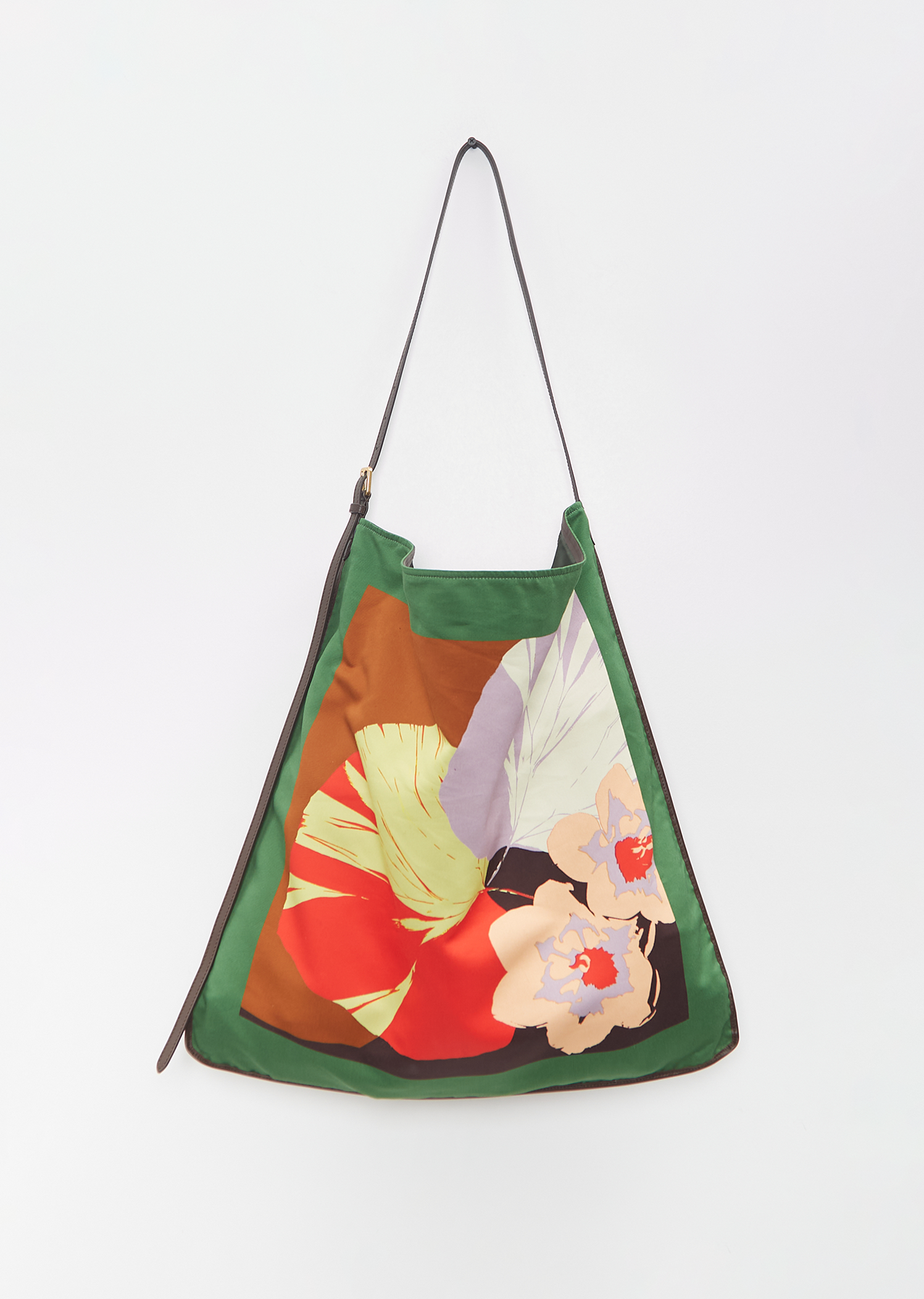 Scarf 233 Bag — Brown – La Garçonne Scarf 233 Bag — Brown – La Garçonne