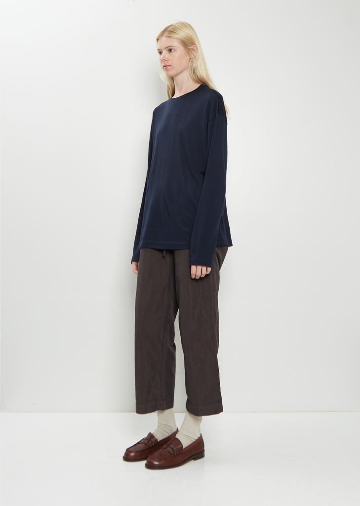 Wool Crew Neck Pullover