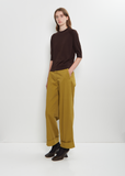 Tuan Merino Wool Sweater — Dark Brown
