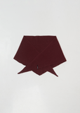 Heavy Jersey Scout Scarf — Wine