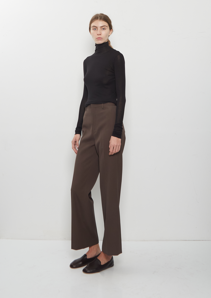 Light Wool Max Gabardine Slacks