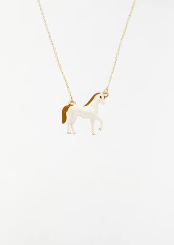 Caballo Enamel Necklace