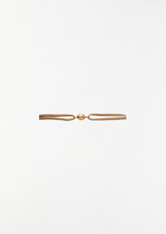 Sea Kale Seed Bracelet — Caramel