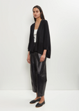 Cashmere Loose Short Cardigan