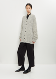 Wool Design Knit Cardigan