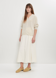 Natural Denim Skirt — Off White