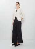 Leaf Pleats Cardigan