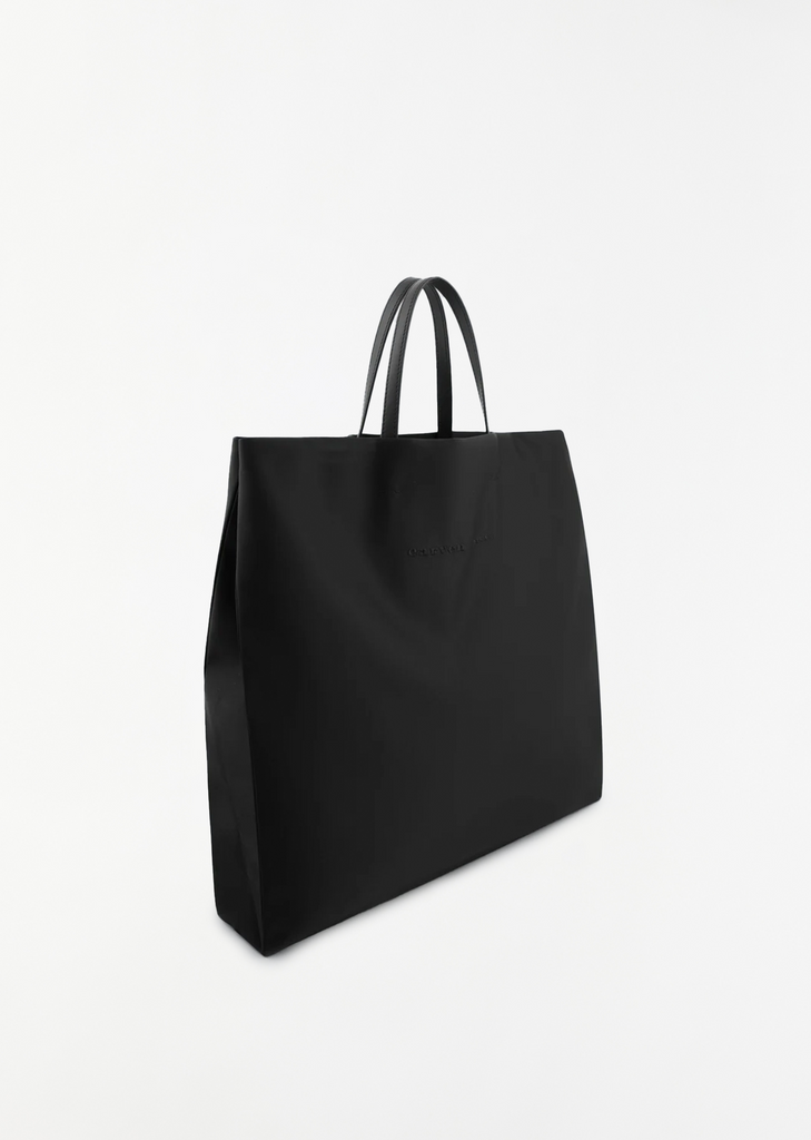 Jeanne Satin Bag — Deep Black