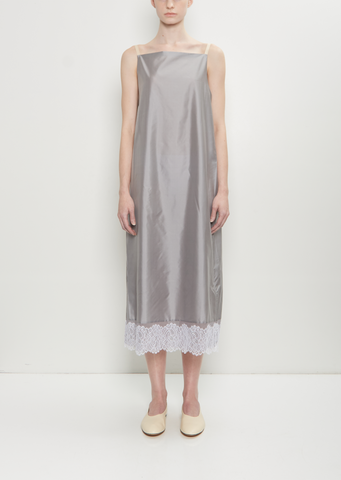 Pressed Silk Slip Dress