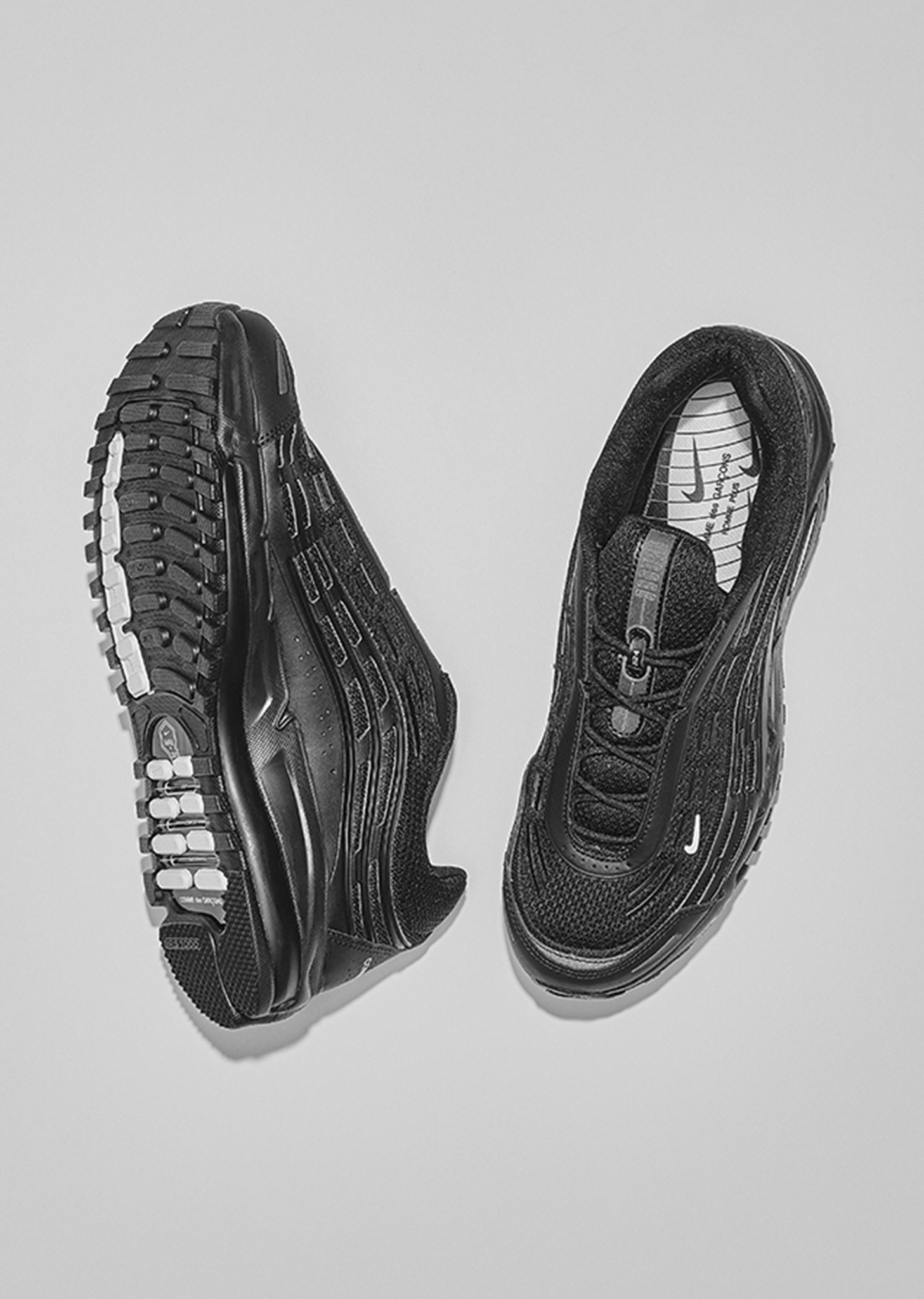 CDG Homme Plus Air Max TL 2.5 — Black – La Garçonne CDG Homme Plus Air Max TL 2.5 — Black – La Garçonne