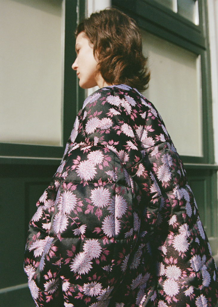Jacquard Quilted Pattern Jacket