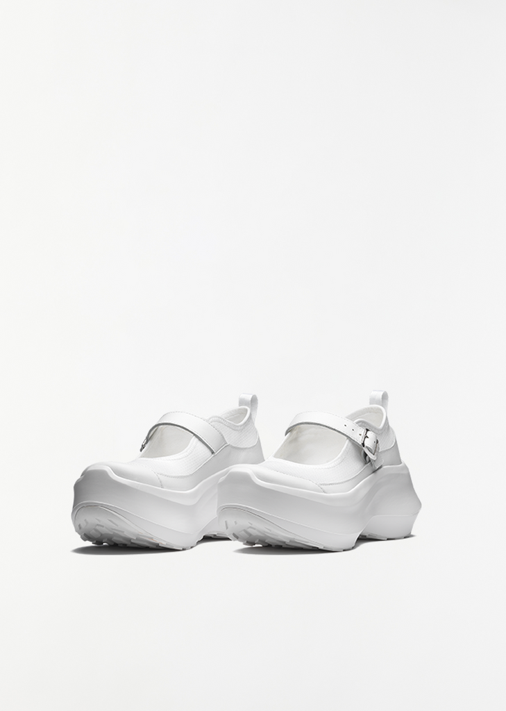 CDG x Salomon RX Marie-Jeanne Platform — White
