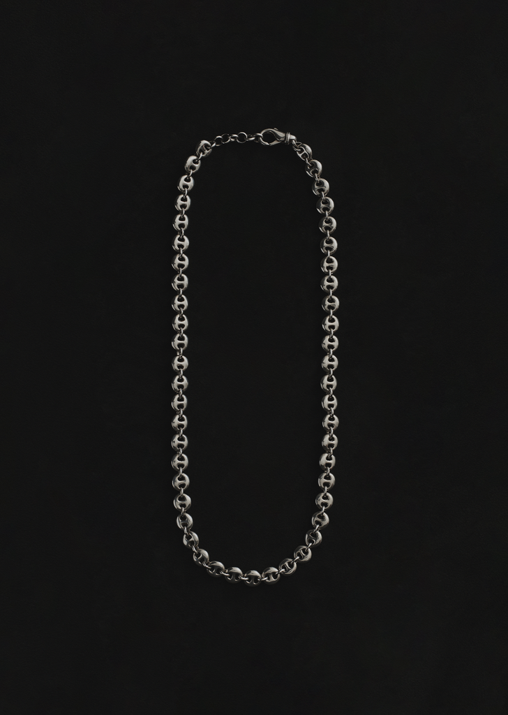 Small Circle Link Necklace