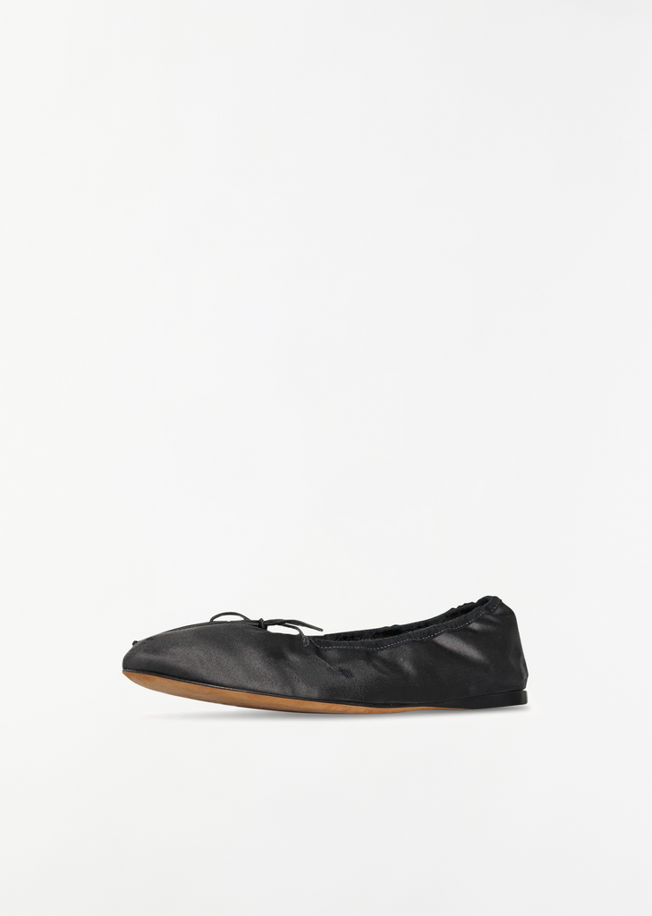 Awar Ballerina Flat — Charcoal