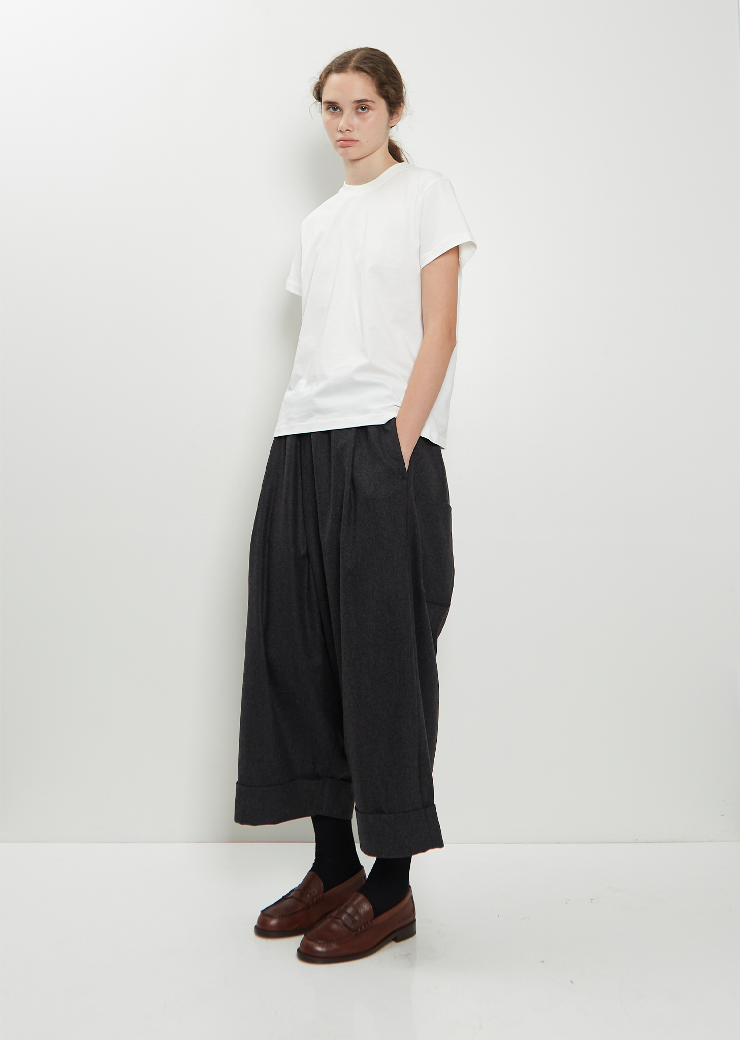 The Baker Wool Cashmere Trouser – La Garçonne The Baker Wool Cashmere Trouser – La Garçonne