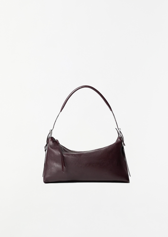 Belted Baguette Bag — Chianti