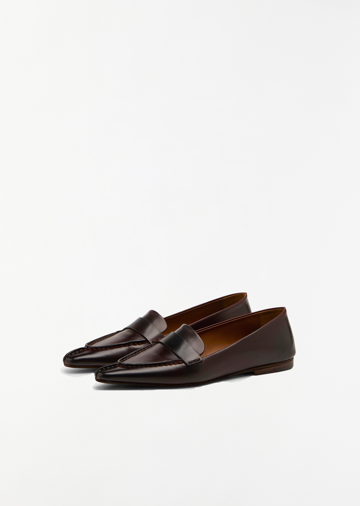 Colma Shiny Leather Loafer